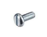 M6-1.0 X 12MM SLOT PAN M/S ZINC